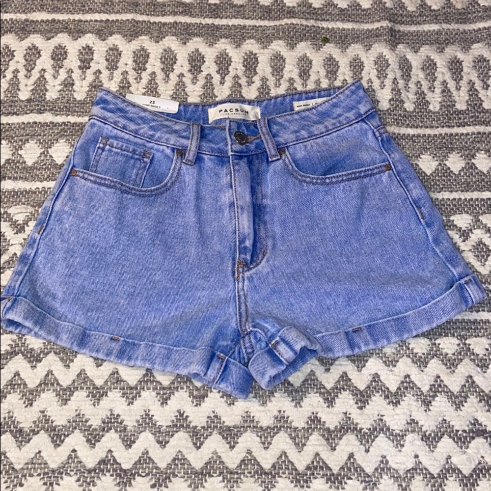 pacsun high waisted shorts